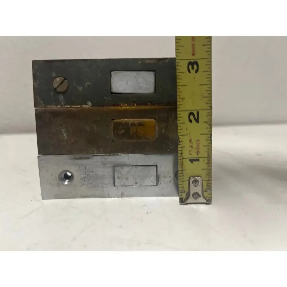 Antique Vintage Yale Mortise Locks Lot Of Three For Restoration Renovation